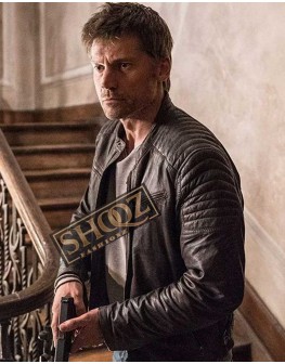 Domino Christian Toft (Nikolaj Coster-Waldau) Leather Jacket